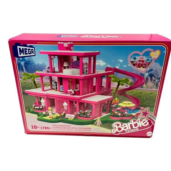 Barbie The Movie Building Dream House MEGA Bloks 1795  Pcs Collectors - Picture 1 of 7